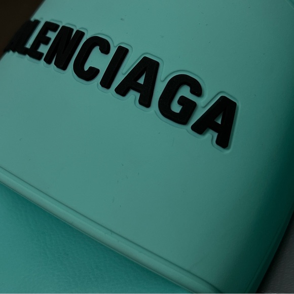 Balenciaga Rubber Pool Slides sz 41 - Picture 7 of 11
